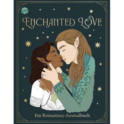Enchanted Love. Ein Romantasy-Ausmalbuch, Taschenbuch von Ana Bidault, Arena, 978-3-401-60878-5