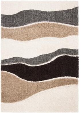 SAFAVIEH Florida Shag Cirilla Abstract Wave 1.2-inch Thick Rug