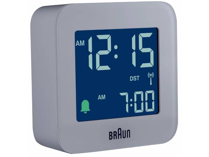 Braun BC08-DCF Grey - Wecker – Wecker digital – grau
