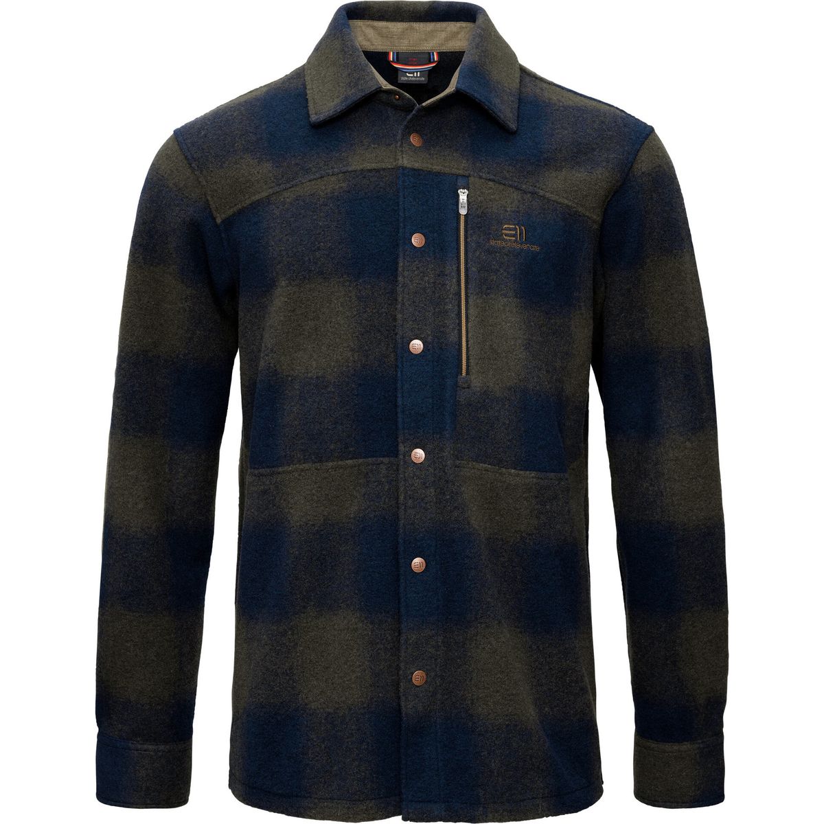 Elevenate U Glisse Wool Shirt guide blue (001) XS 425-23001002