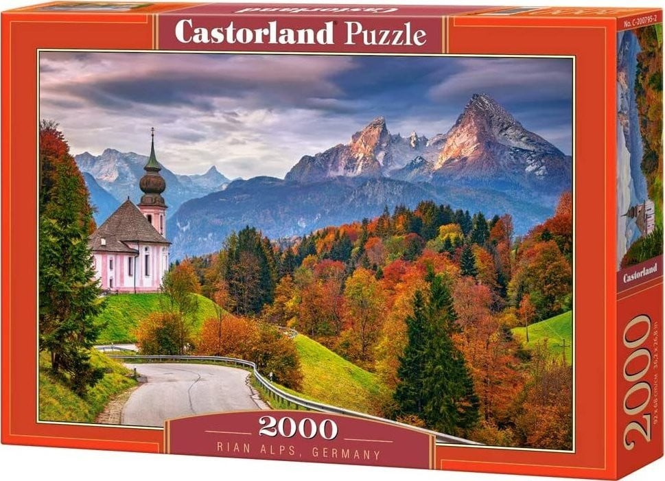 Castorland Puzzel 2000 stukjes Herfst in de Beierse Alpen Duitsland 200795