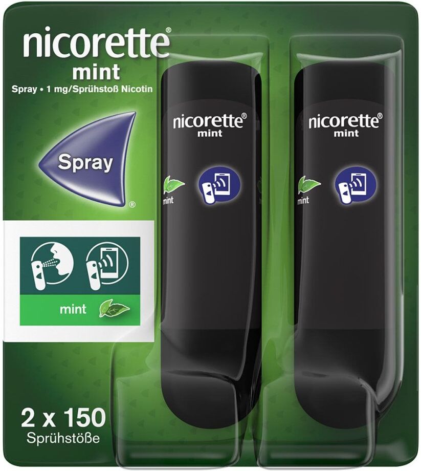 nicorette® mint Nikotinspray 2stk