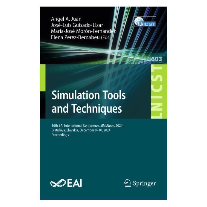 Springer Simulation Tools and Techniques (Englisch, Softcover, Angel A. Juan, Elena Perez-Bernabeu, José-Luis Guisado-Lizar, María-José Morón-Fernández) (57577473)