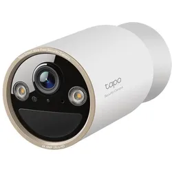 TP-Link Tapo C460 Patrone (Form) IP-Sicherheitskamera Draussen 3840 x 2160 Pixel Decke/Wand (3840 x 2160 Pixels), Netzwerkkamera, Weiss