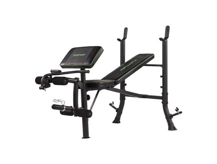 Tunturi Hantelbank WB40 Compact Width Weight Bench, schwarz, 1, 17TSWB4000
