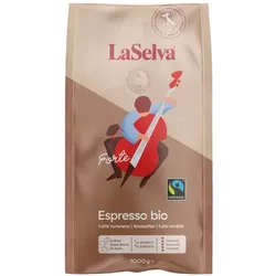LaSelva Forte Espresso ganze Bohne Fairtrade bio 1kg