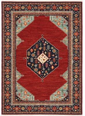 Style Haven Leander Classic Persian Fringed Wool Blend Area Rug