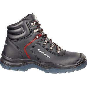 Albatros Sicherheitsschuhe Gravitation Mid, S3, Stiefel, Stahlkappe, Rindsleder, Gr. 42