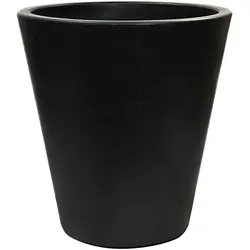 WellHome - Pflanztopf aus Polyethylen in Anthrazit 50x50x50cm