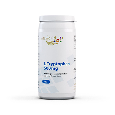 Vita World GmbH L-TRYPTOPHAN 500 mg Kapseln 60 St 09424836