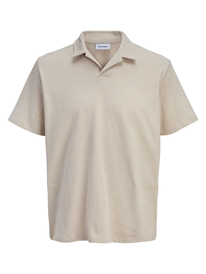 Jack & Jones Poloshirt "Devin" in Beige - L