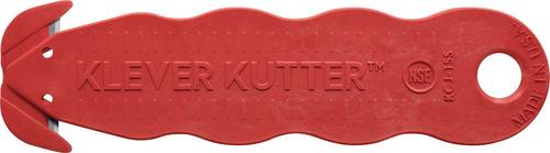 KLEVER KCJ-1SSRX Kutter NSF Food Zone Sicherheitsmesser Rot, 10St.