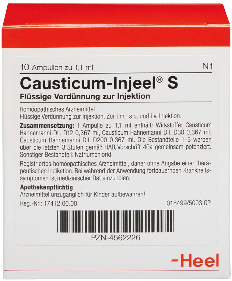 Causticum Injeel S Ampullen
