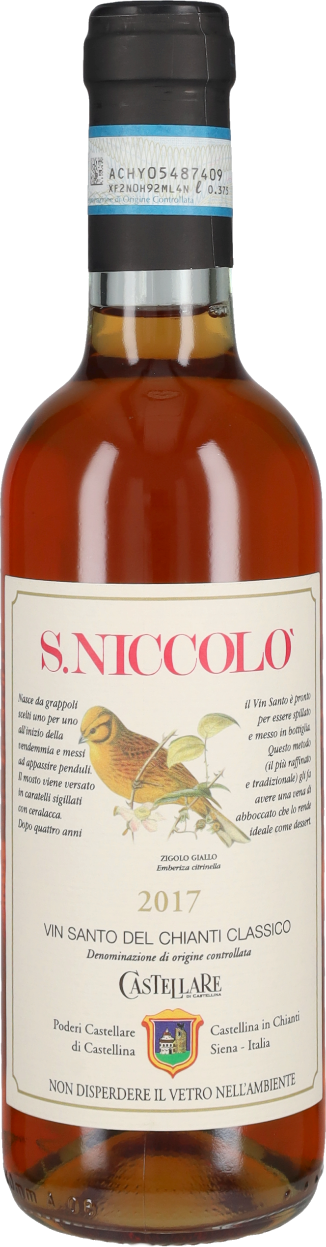 Vin Santo del Chianti Classico 'San Niccolò' Castellare di Castellina 2017 - 37.5cl