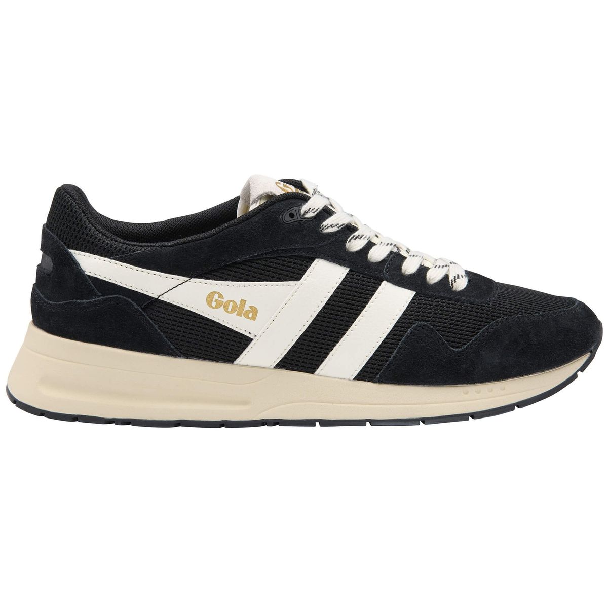 Gola Delta Sneaker Men black/off white (BW) 42 CMB780-BW-42-blackoffwhite