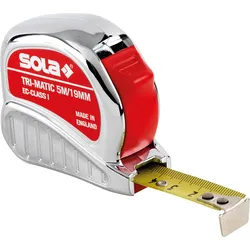 Rollbandmaß Sola TRI-MATIC TM 3, Klass 1, 5 m