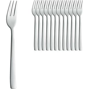 Zwilling Kuchengabeln Cult, silber poliert, Edelstahl 18/10, 15,5 cm, 12 Stück