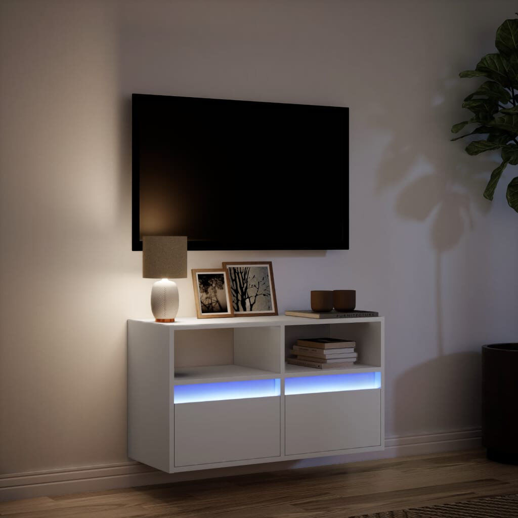 Metro Dallton TV Stand White 80cm