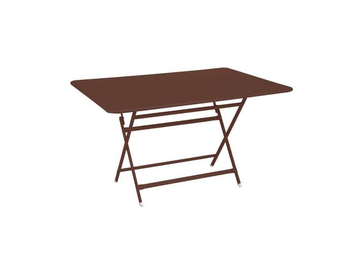 Fermob - Table pliante Caractère - Rouge - Acier - Designer Studio Fermob