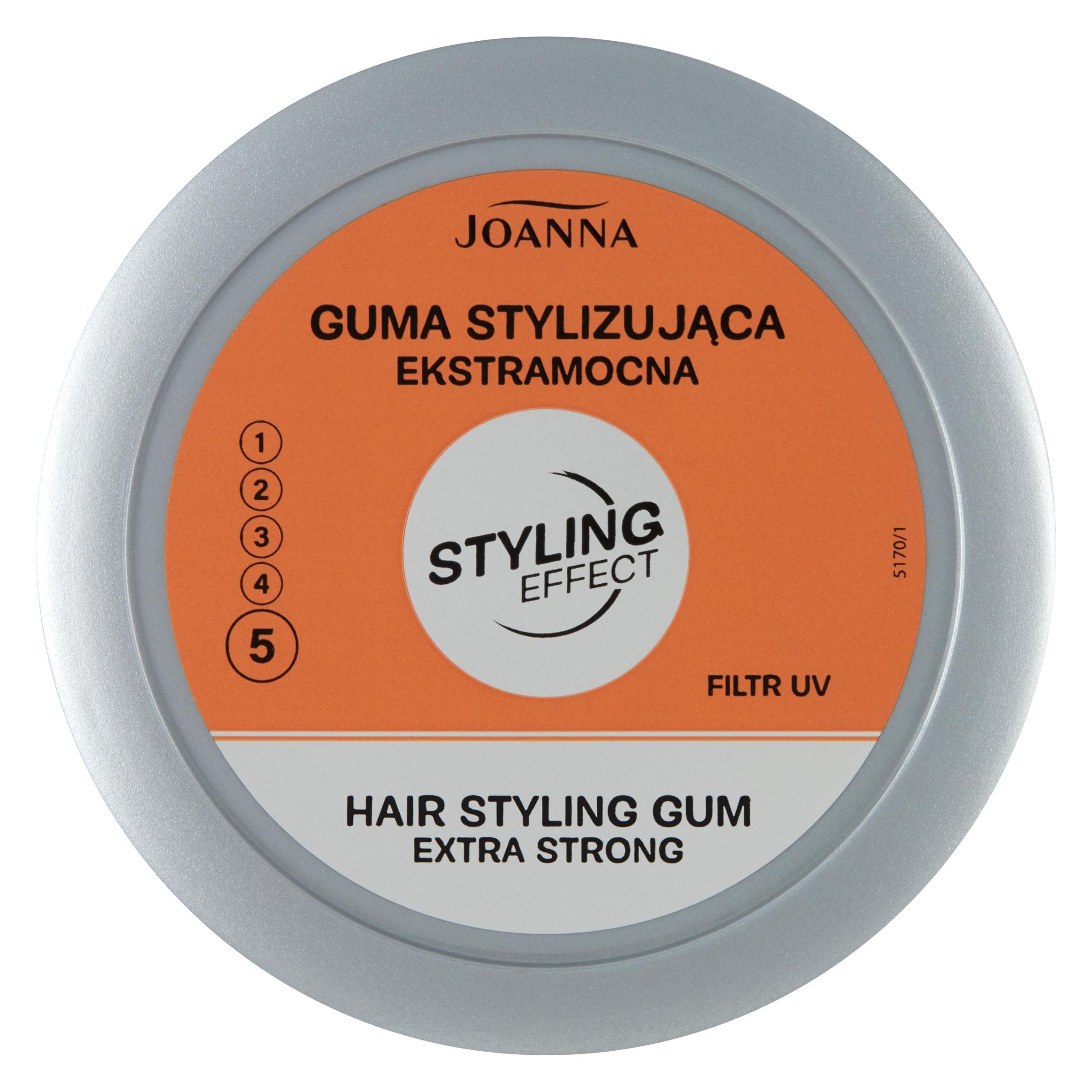 Joanna Styling Effect Hair Styling Gum guma stylizujaca do Extra Mocna 100g (Haargel, Haarwachs, 100 ml) (JA7429)