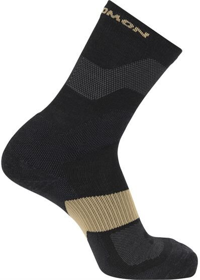 Salomon X Ultra Crew Socks, Black / Kelp XL