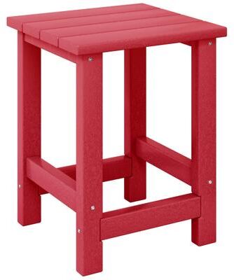 Polytrends Laguna Kids Outdoor Poly Adirondack Side Table