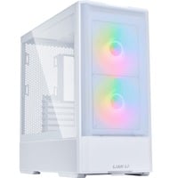 LANCOOL 207 , Tower-Gehäuse weiß, Tempered Glass
