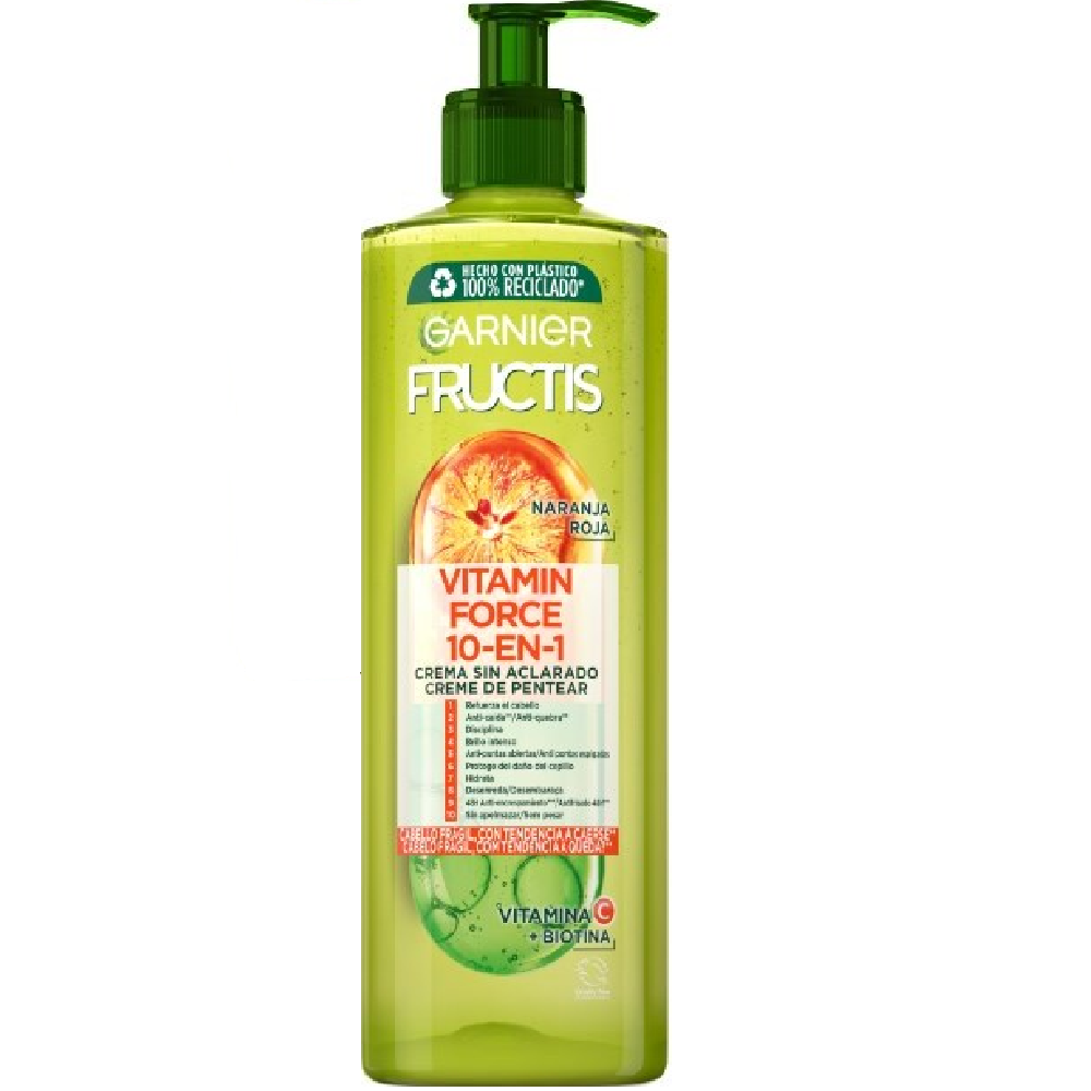 Garnier Fructis Vitamin Force Strengthening Comb Cream 400mL