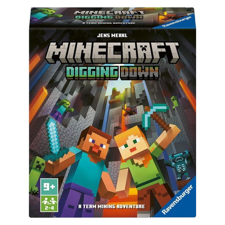 Ravensburger Minecraft "Digging Down"-Kartenspiel (Multilingual, 2 - 4 Spieler) (10825101)