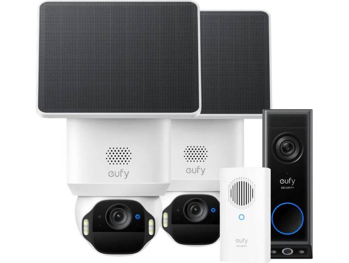 Eufy SoloCam E42 Duo Pack + Video Doorbell E340 + Chime