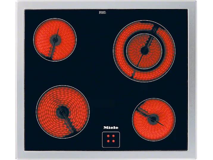 Miele KM 6021 Edelstahl Glaskeramik Kochfeld herdgesteuert