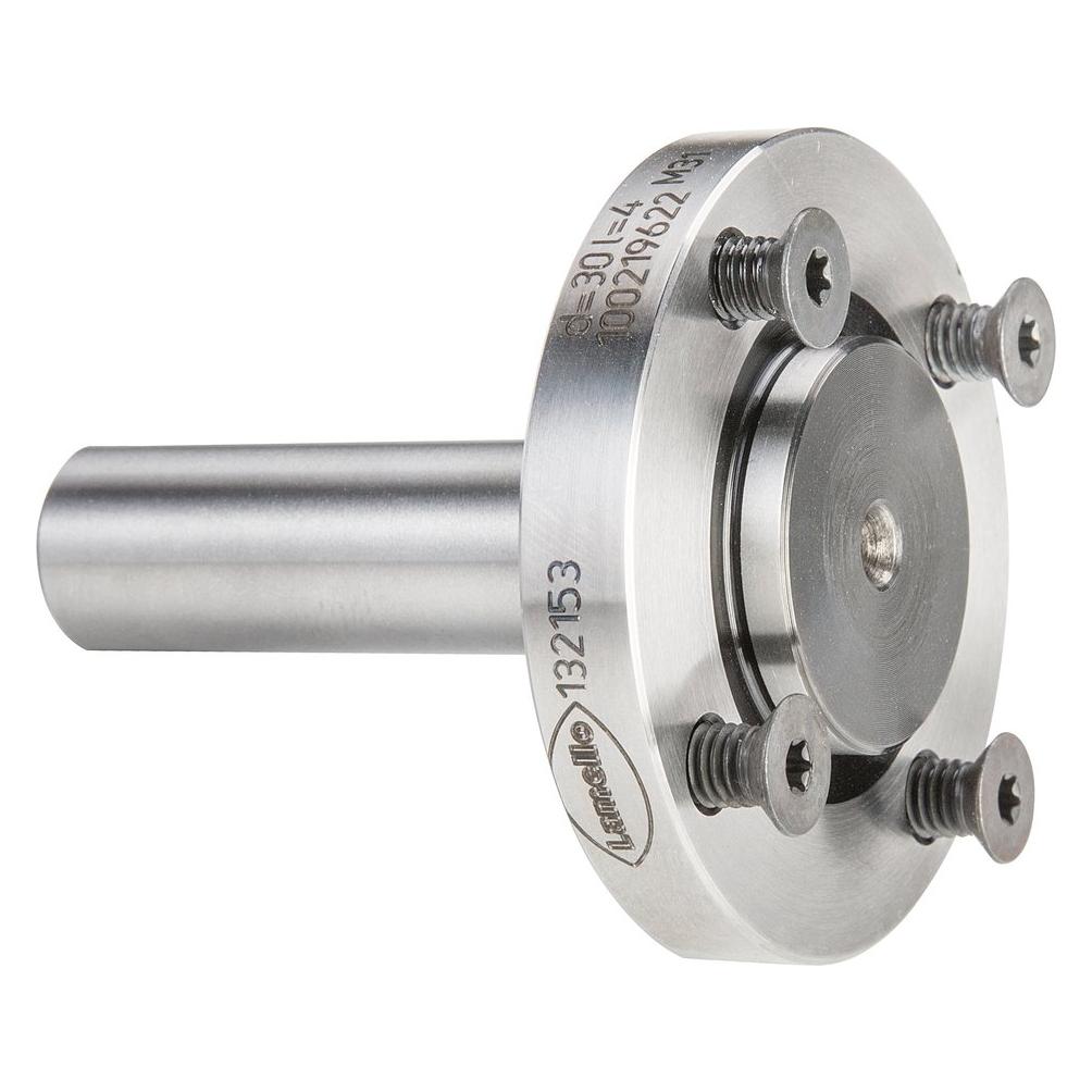 Lamello Fräsdorn CNC für P-System Nutfräser, D30 mm, Schaft D16x55 mm, L 68 mm, NL 4xM4xD48 mm (132153)