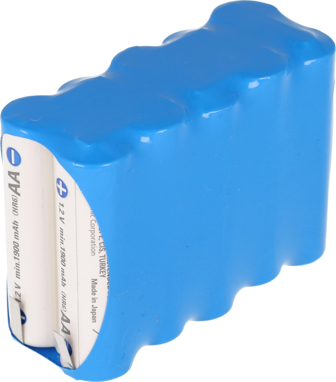 Panasonic eneloop Standard 12 Volt accupack BK-3MCCE met soldeercontacten