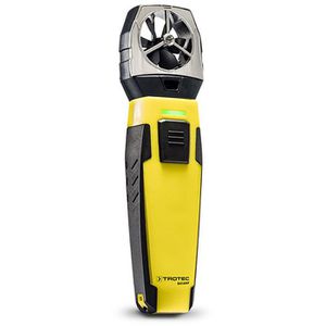 Trotec Anemometer 3510206042, BA16WP, mit Flügelrad, bis 30 m/s, App-fähig, mit Thermometer-Hygrometer