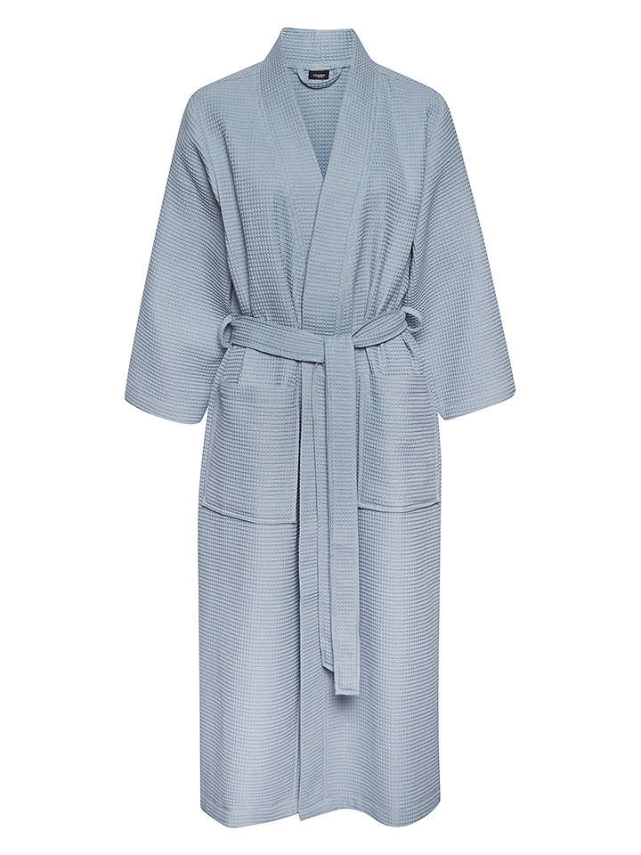 Vivance Bademantel in Hellblau - XL