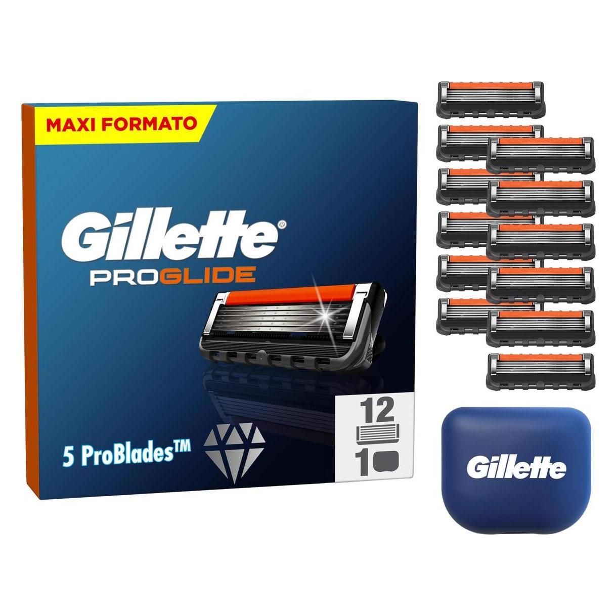 Gillette ProGlide Systemklingen 12er + Reiseschutzkappe - Online Versandvariante (8700216679541)
