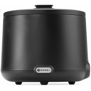 Hendi Warmhaltetopf UNIQ, 860526, 500 Watt, Kunststoff, schwarz, 8 Liter