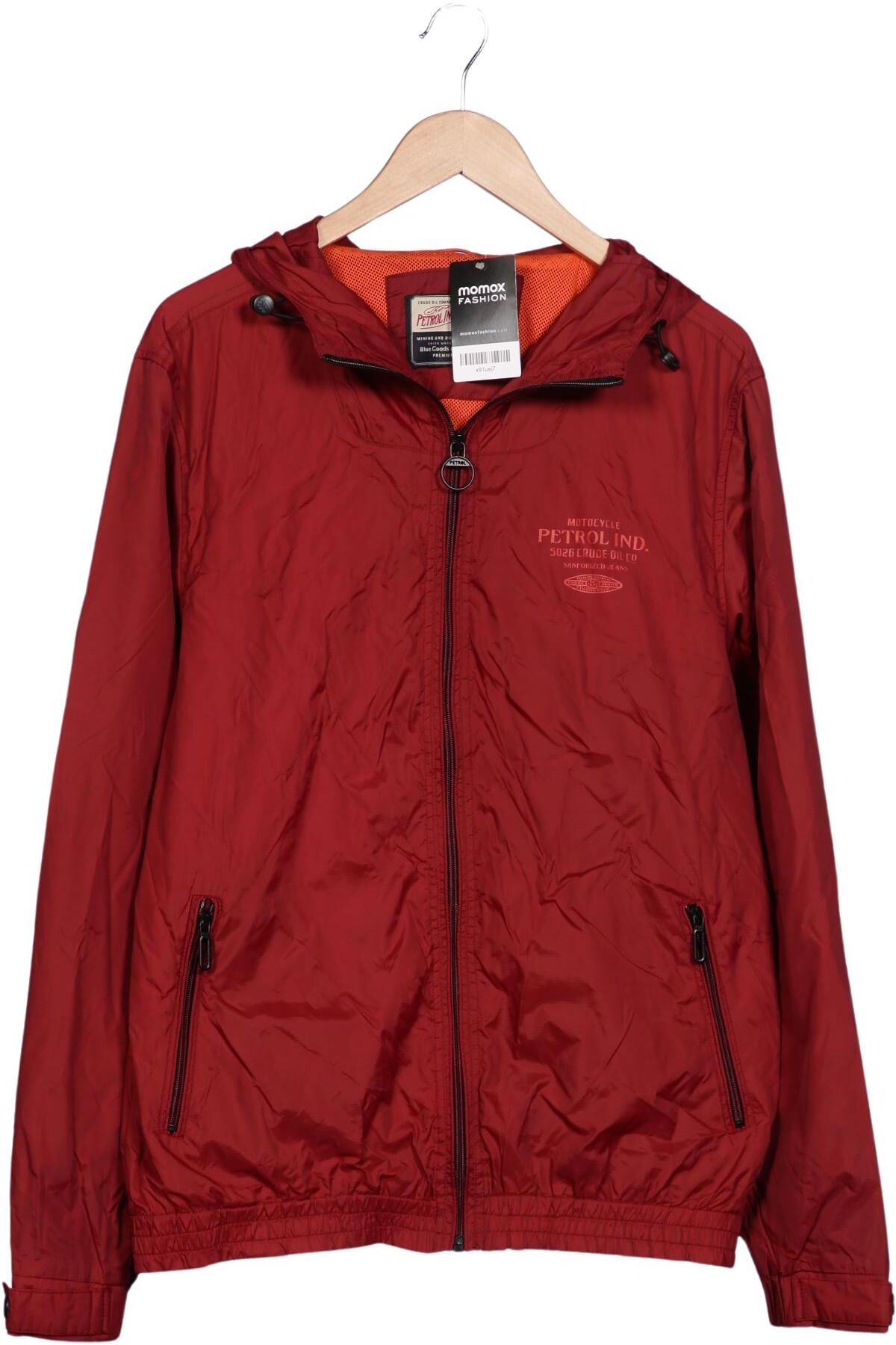 Petrol Industries Herren Jacke, Rot, Gr. XL, Synthetik - Second Hand