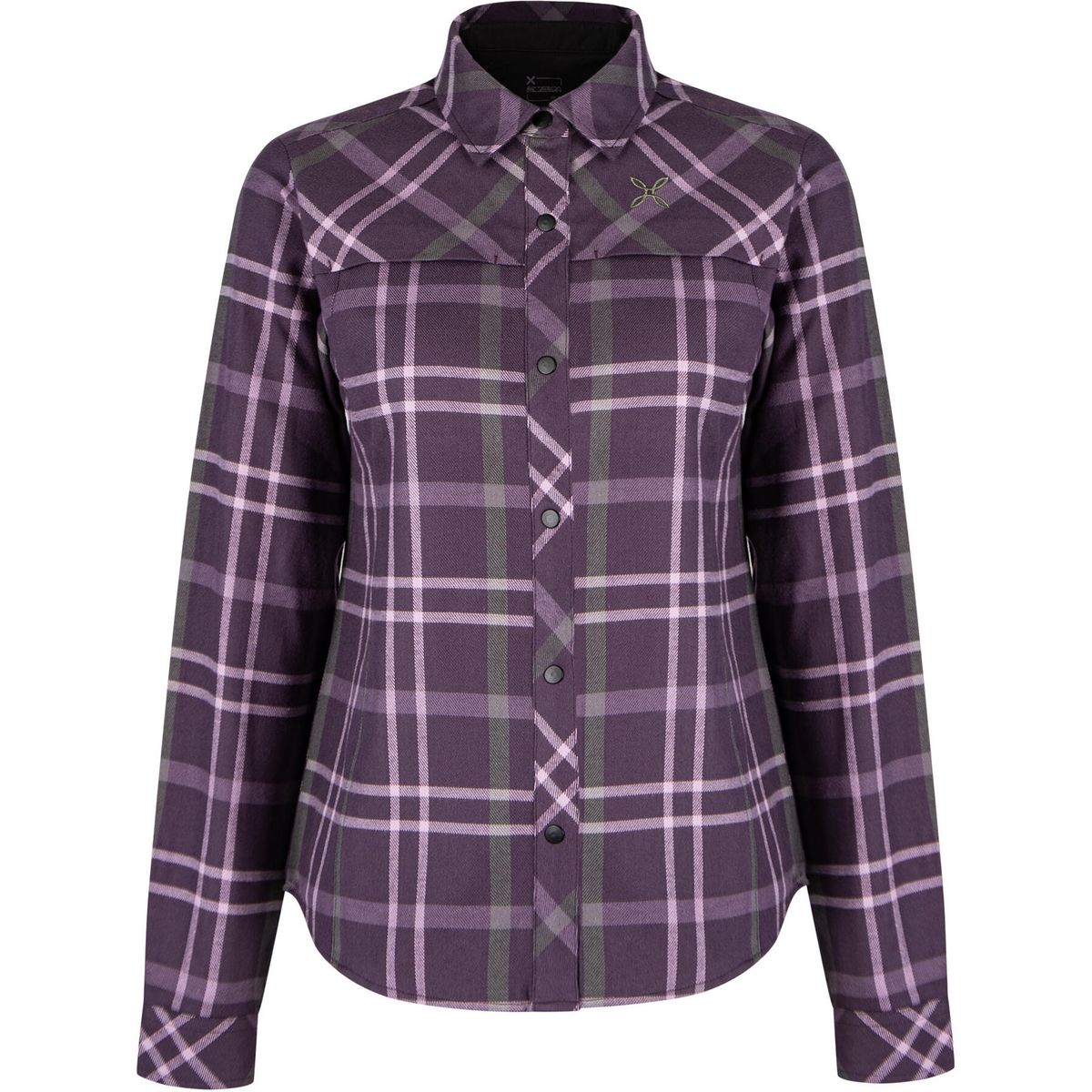 Montura Check Shirt Woman vinaccia/verde salvia (1449) S MQLC74W-0031-1449-S