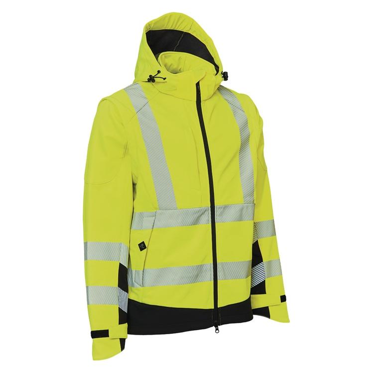 Elka Warnschutz Softshelljacke VISIBLE XTREME (M) (117300R042-M)