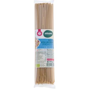 Naturata Nudeln Reis Vollkorn Spaghetti, BIO, glutenfrei, Reisvollkornmehl, 250 g