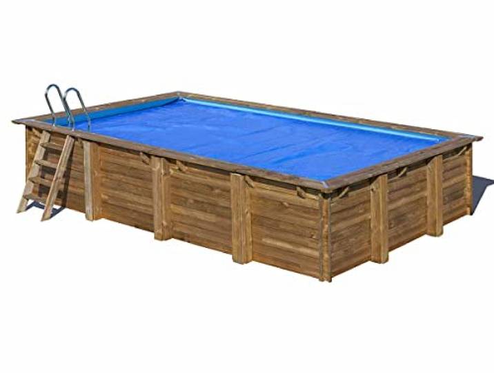 Gre - Abdeckung für Pool, rechteckig, Minz, 1018 x 427 cm