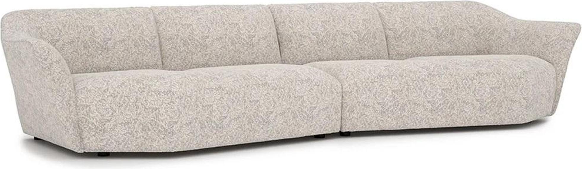 Viersitzer Modern Sofa Couch Polstermöbel Wohnzimmer Textil Einrichtung Neu