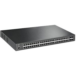 TP-Link Switch Omada, SG3452XP, managed, 48-Port, 1 Gbit/s, 48x PoE+, 4x SFP+