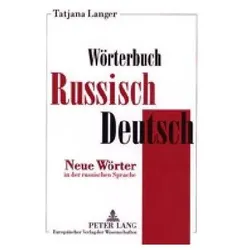 Wörterbuch Russisch-Deutsch, Fachbücher von Tatjana Langer