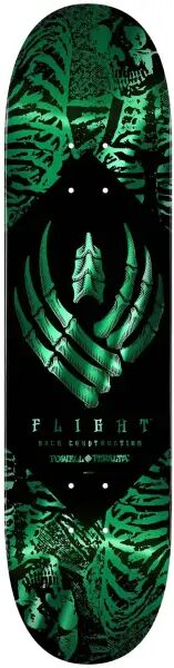 Skateboard Deck Powell Peralta Skeleton Flight (8.12" - Foil Teal)