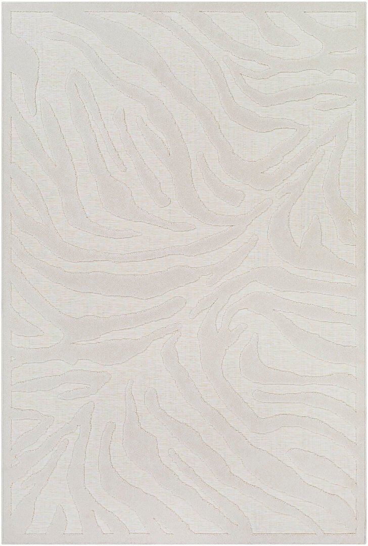 Ivy Bronx Cuda Modern Boho Cream Area Rug Beige Rectangle 200 x 275cm