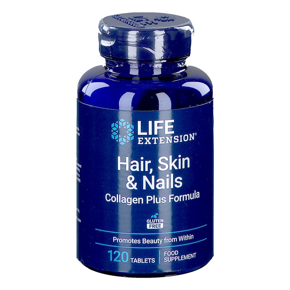 Vuzimo B.V. Life Extension Hair Skin & Nails Collagen Plus Formula Tabletten 19740610