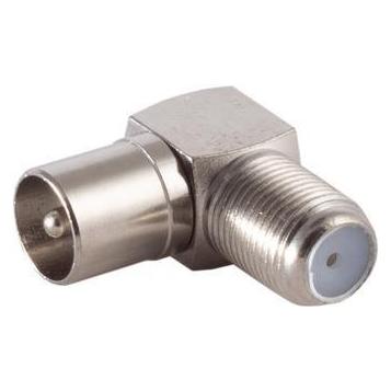 Shiverpeaks S/CONN maximum connectivity IEC-Winkeladapter, IEC-Stecker / F-Buchse (85209)