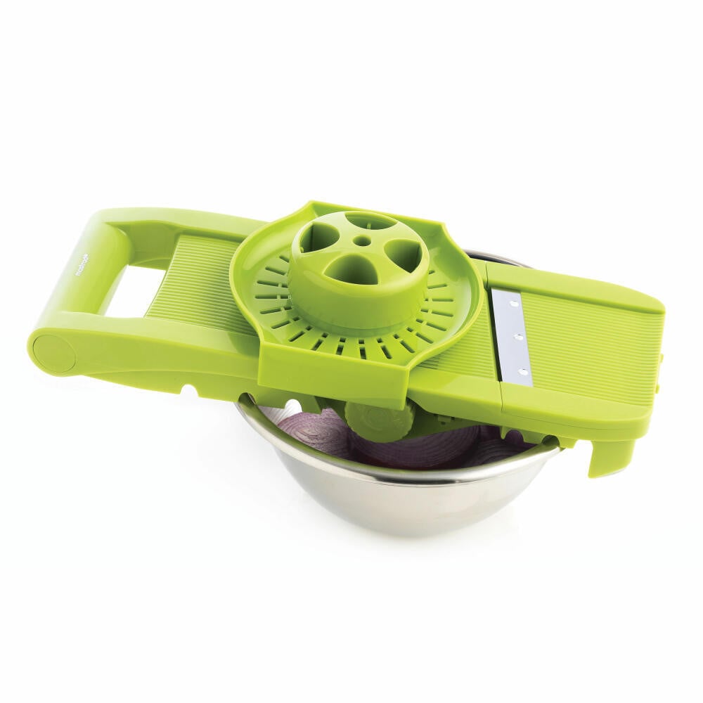 Mastrad multifunctionele groentesnijder en schiller, groen, F21008